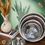 لگن استیل یونیک مدل 501 مجموعه ۵ تکه