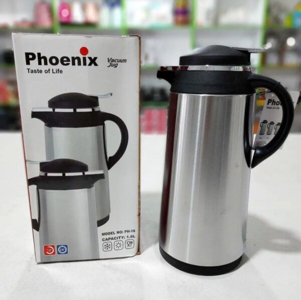 IMG 20240624 192825 450 فلاسک استیل برند فونیکس Phoenix سایز 1.9 لیتر