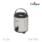 کلمن یونیک مدل UN7583 ظرفیت ۸ لیتر با بدنه استیل