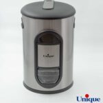 سطل برنج یونیک مدل UN-4440 ظرفیت ۱۰ کیلویی پیمانه دار استیل