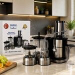 آبمیوه گیری دیجیتال سارینا مدل SA102 ظرفیت ۱ لیتر ۴ کاره